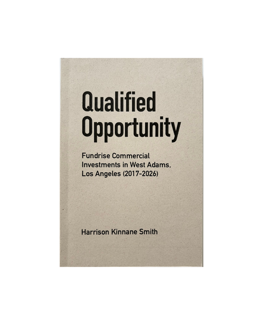 Qualified Opportunity: Fundrise Commercial Investments in West Adams, Los Angeles  (2017-2026)